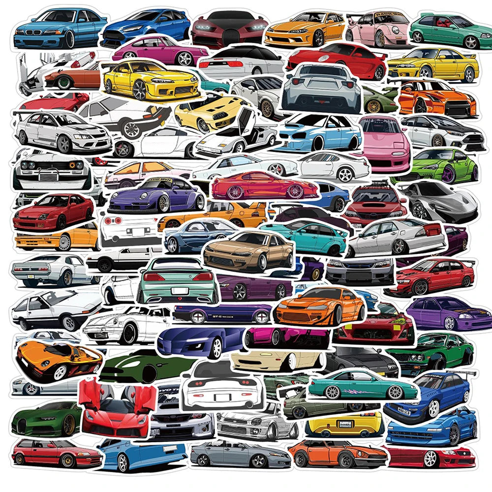 10/50/100PCS JDM Stickers