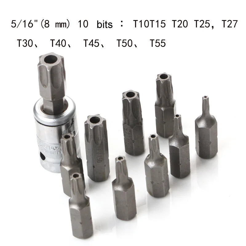 Torx and E-Torx Socket Set