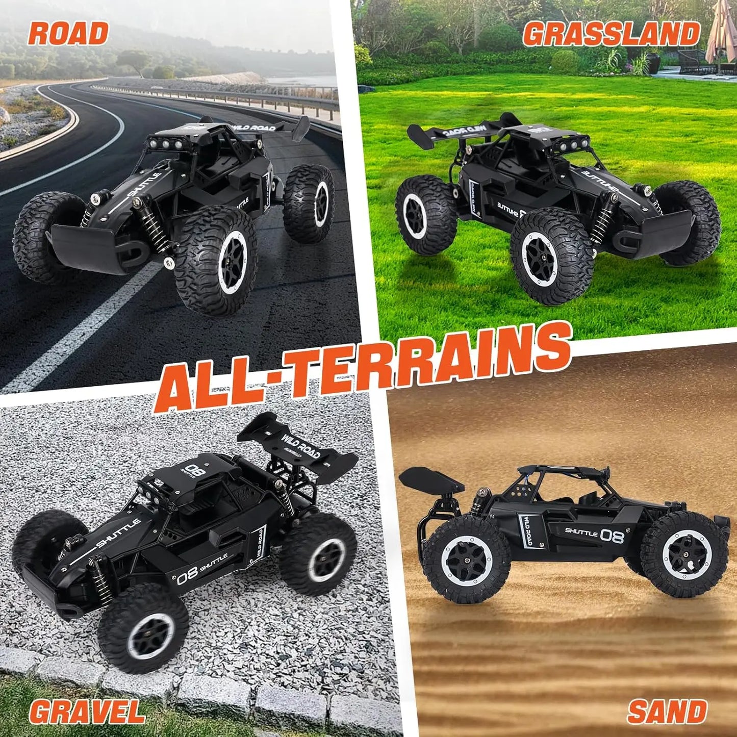 1:16 Terrain Crawler 2WD RC Car