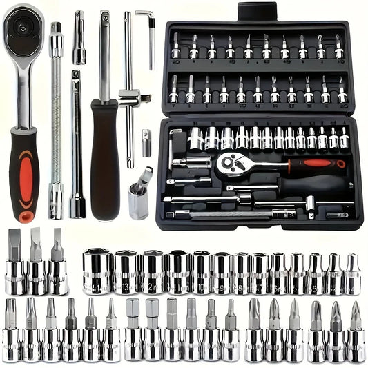 46PCS Auto Repair Tool Kit