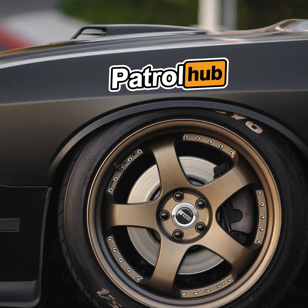 1PC/2PCS PatrolHub Stickers