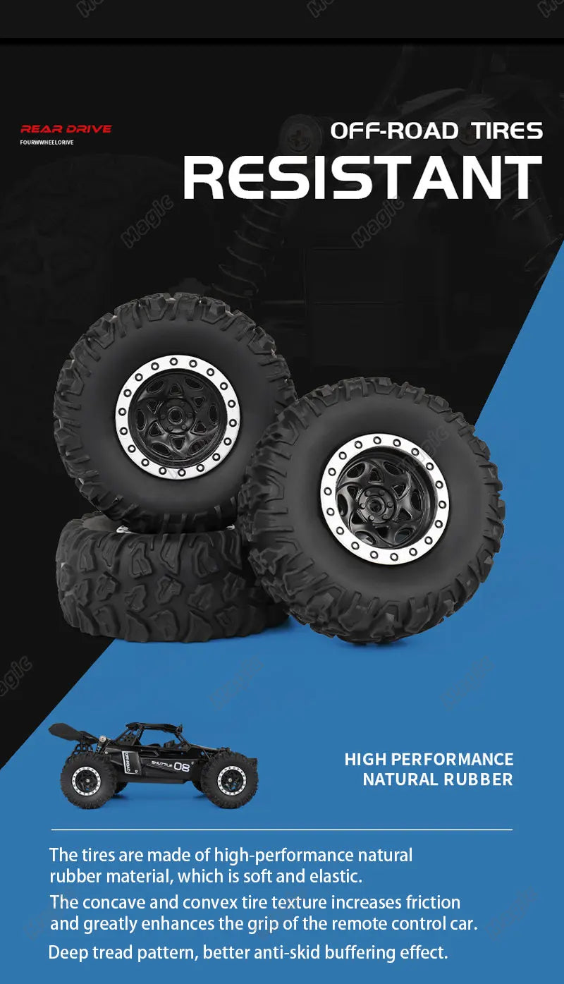 1:16 Terrain Crawler 2WD RC Car