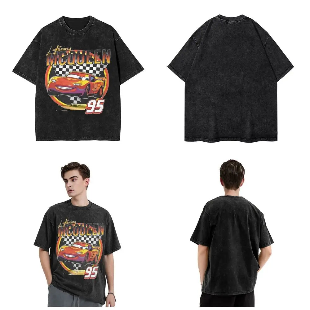 Lightning McQueen Rusteze T-Shirt