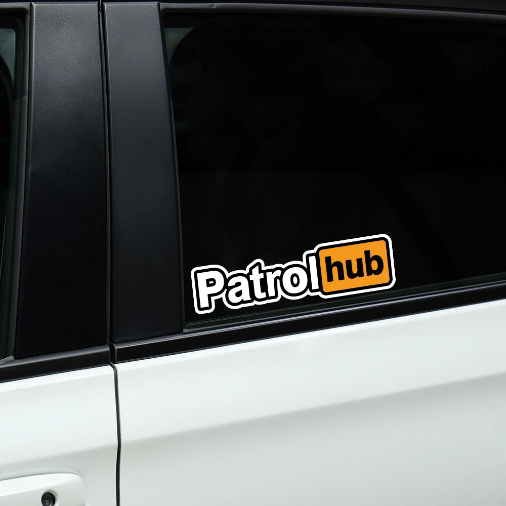 1PC/2PCS PatrolHub Stickers