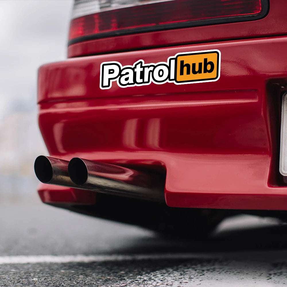 1PC/2PCS PatrolHub Stickers